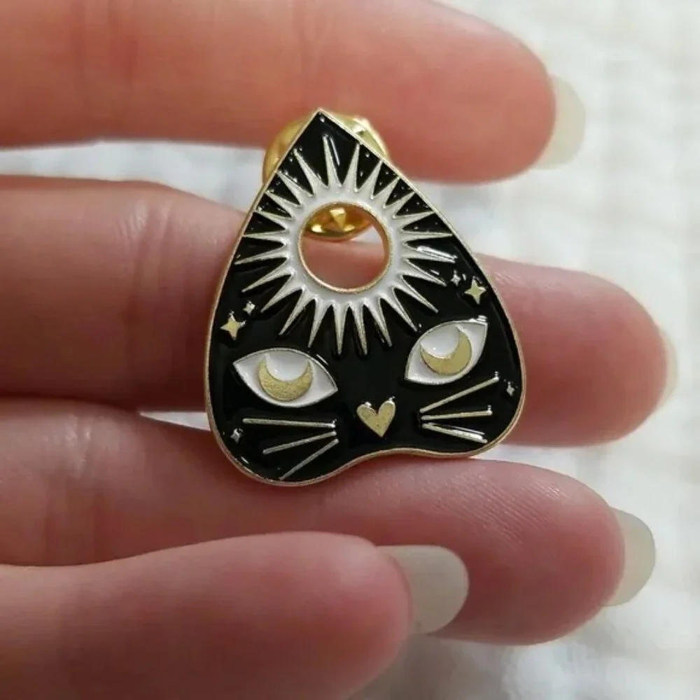 3 for $15/ 5 for $20 Pin-Ouija Cat